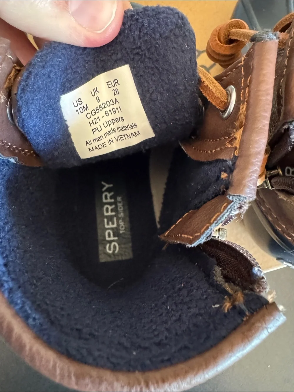 NWT Toddler 10 Sperry Saltwater Duck Boots